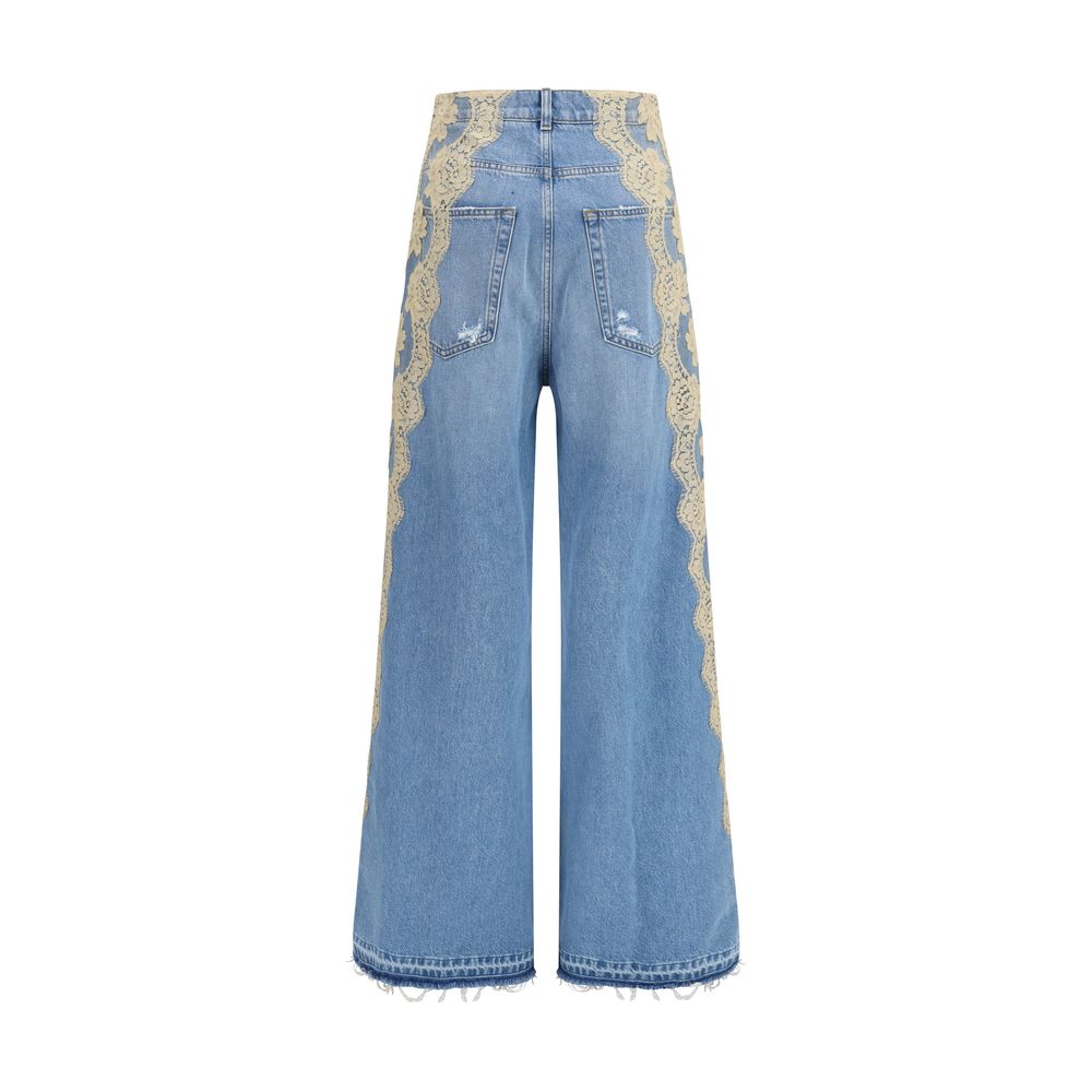 Five-Pocket Denim Jeans