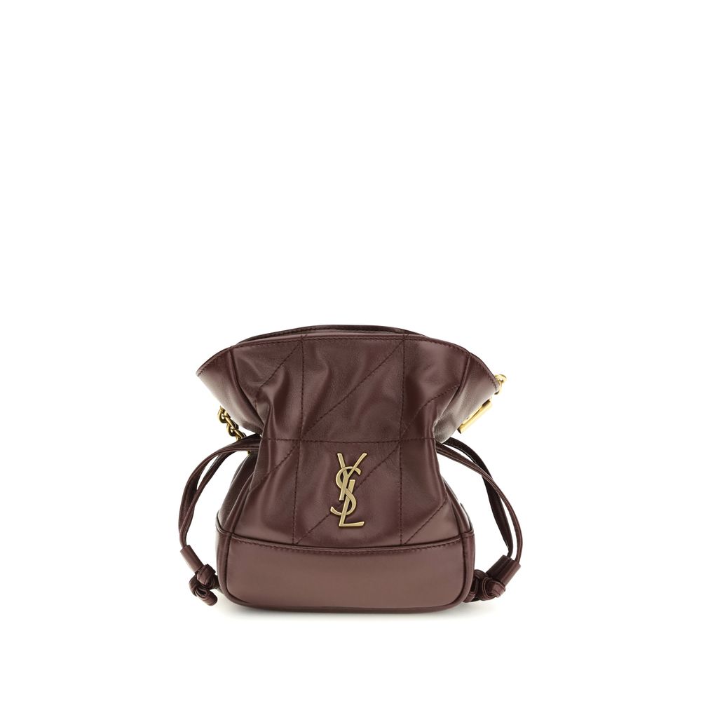 Jamie Mini Leather Clutch Bag
