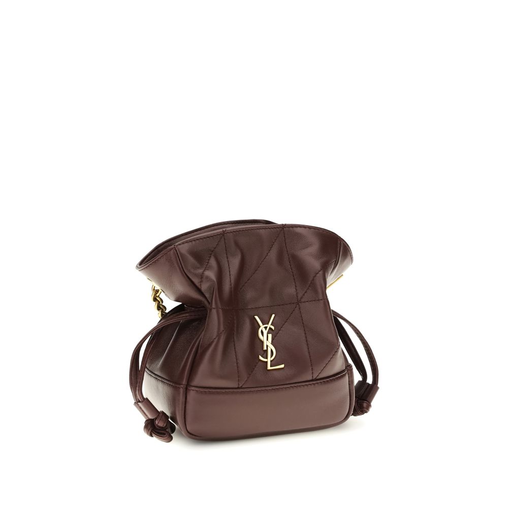 Jamie Mini Leather Clutch Bag