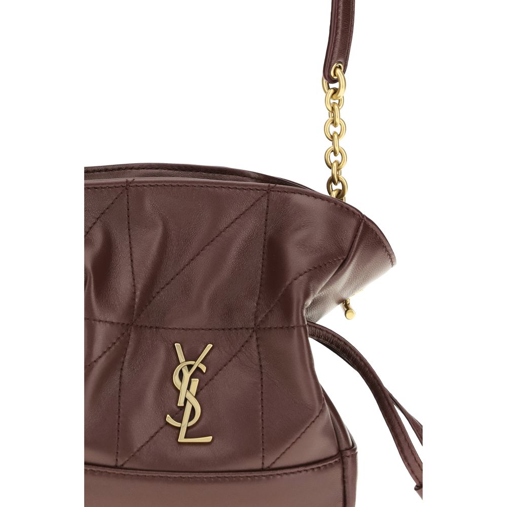Jamie Mini Leather Clutch Bag