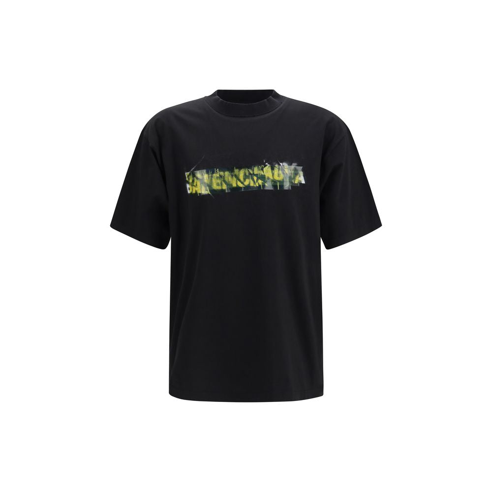 Messy Spray T-Shirt In Cotton