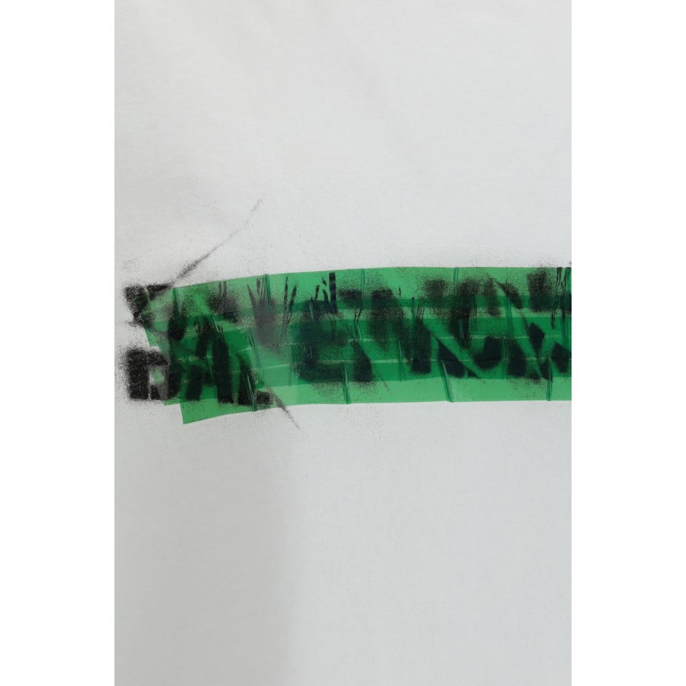 Messy Spray T-Shirt In Cotton