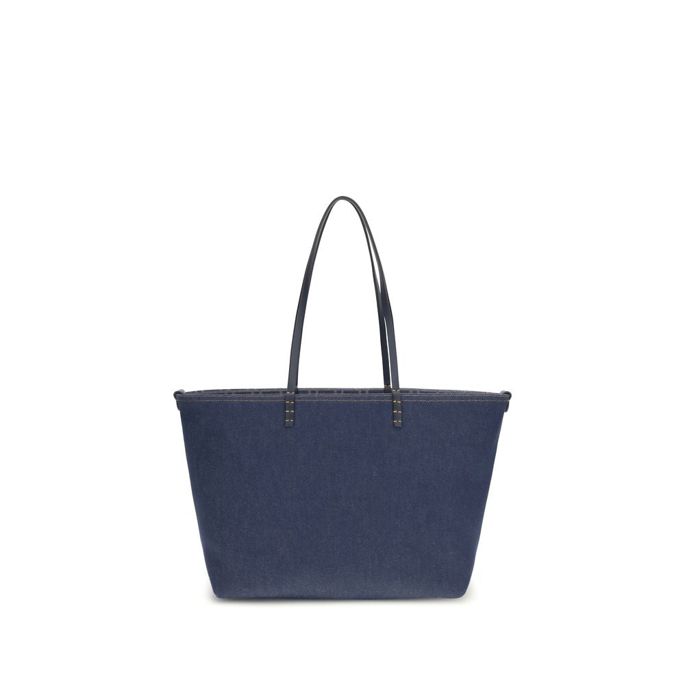 Reversible Denim Tote Bag