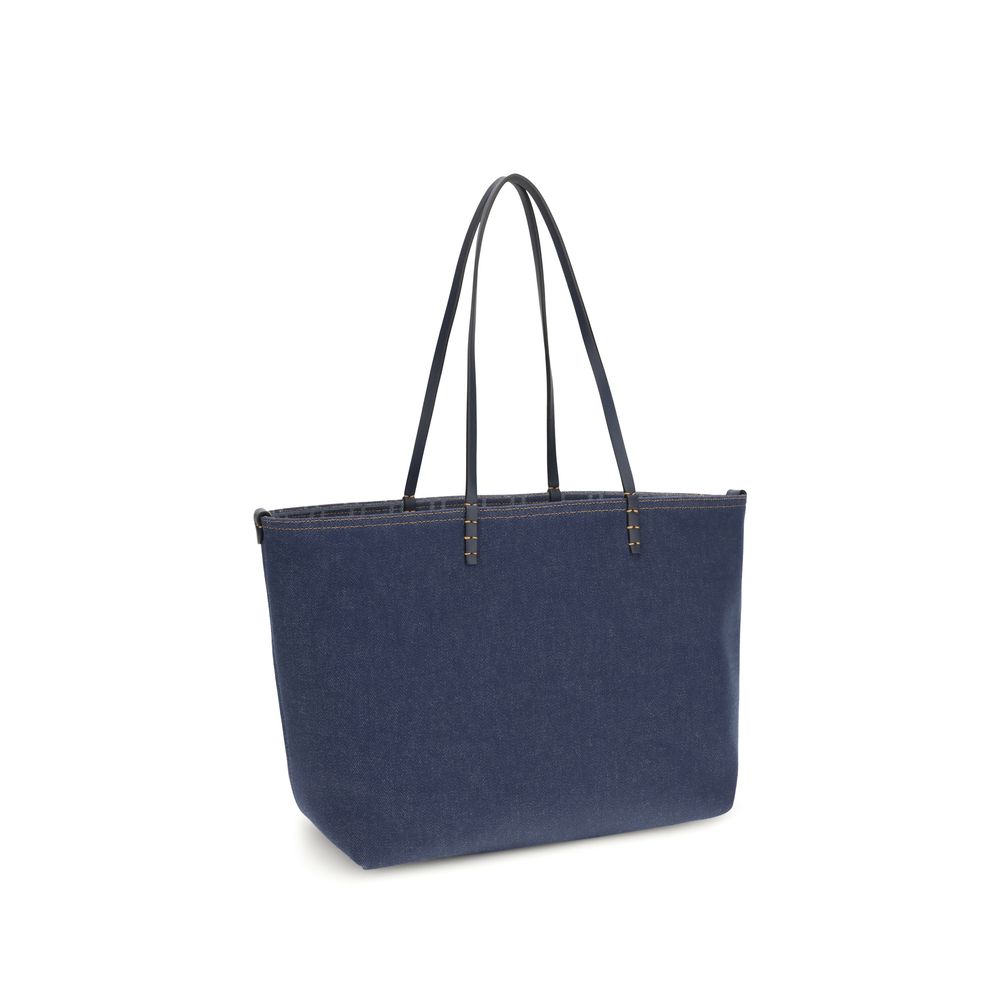 Reversible Denim Tote Bag
