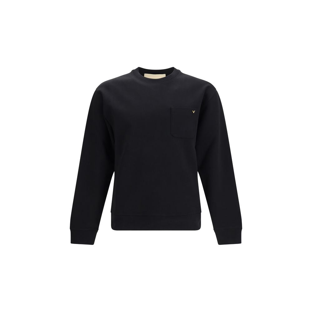 Cotton Jersey Crewneck Sweatshirt