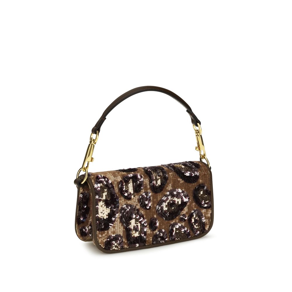 Embroidered Animalier Locò Shoulder Bag