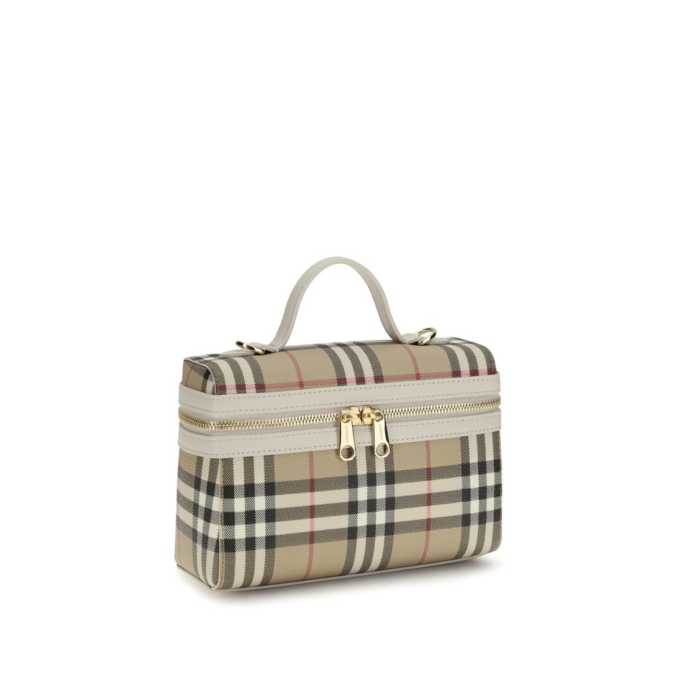 Vanity Check Small Handbag