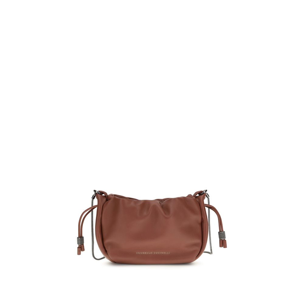 Bucket Mellow Mini Leather Shoulder Bag