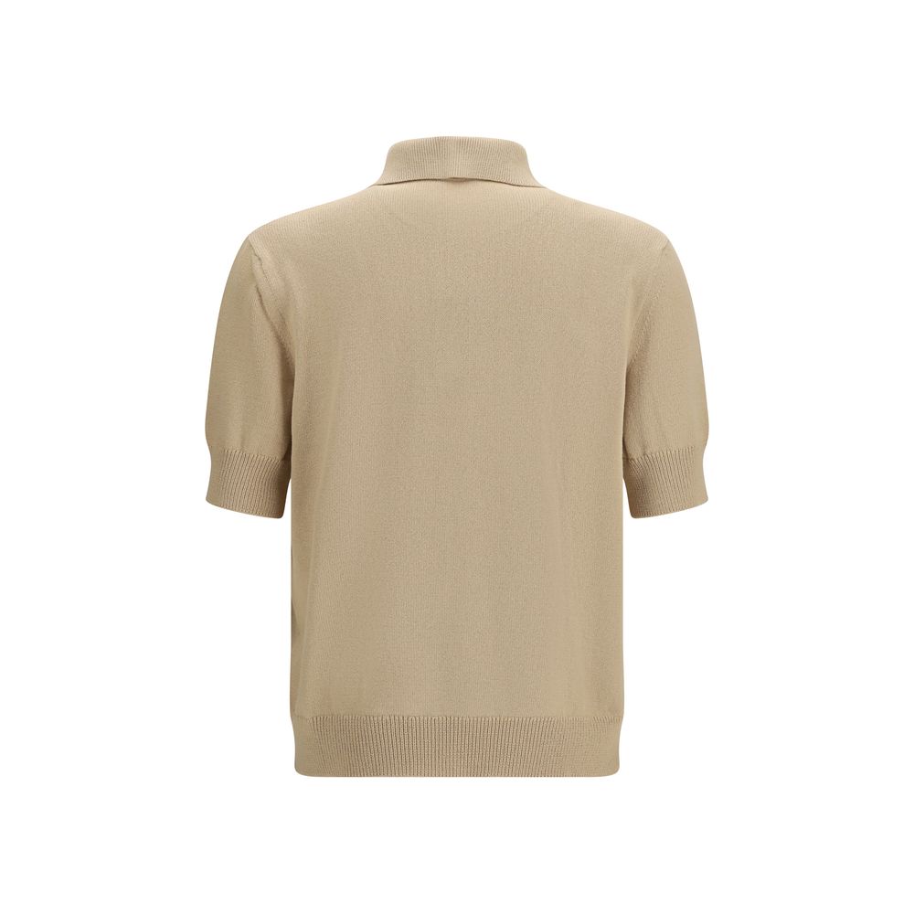 Cotton Sun-Logo Polo