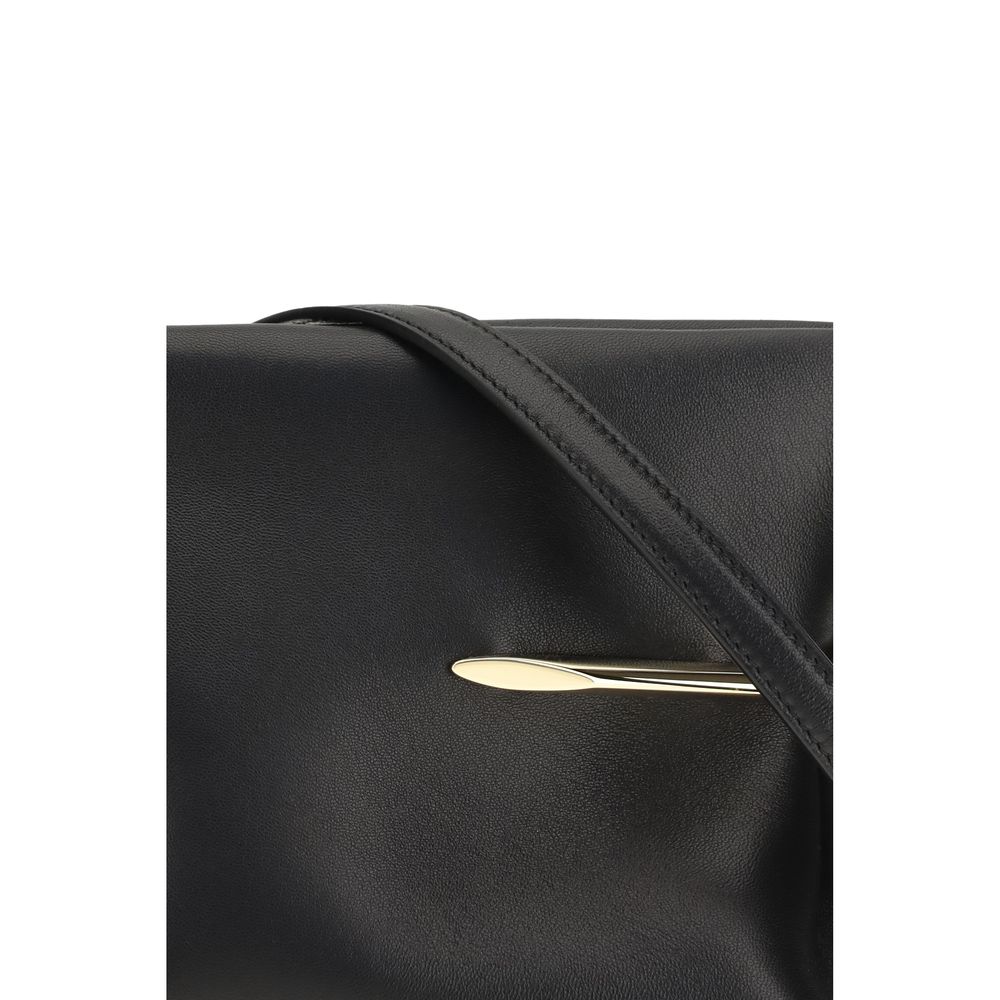 Pinch Soft Clutch In Nappa Leather