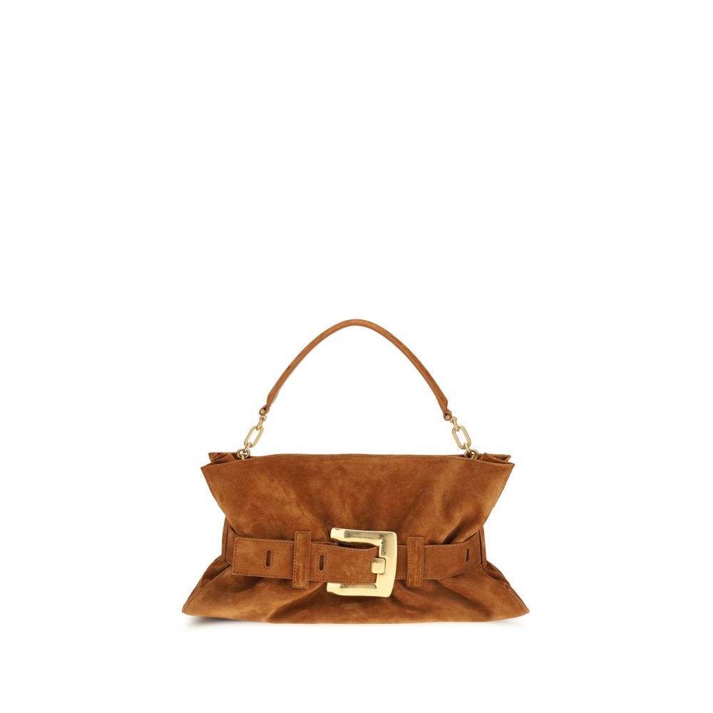 Medium Anthem Bag In Suede Calfskin