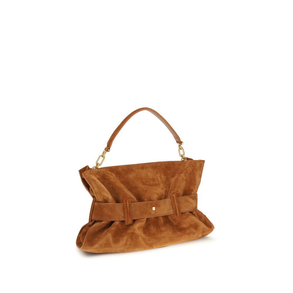 Medium Anthem Bag In Suede Calfskin