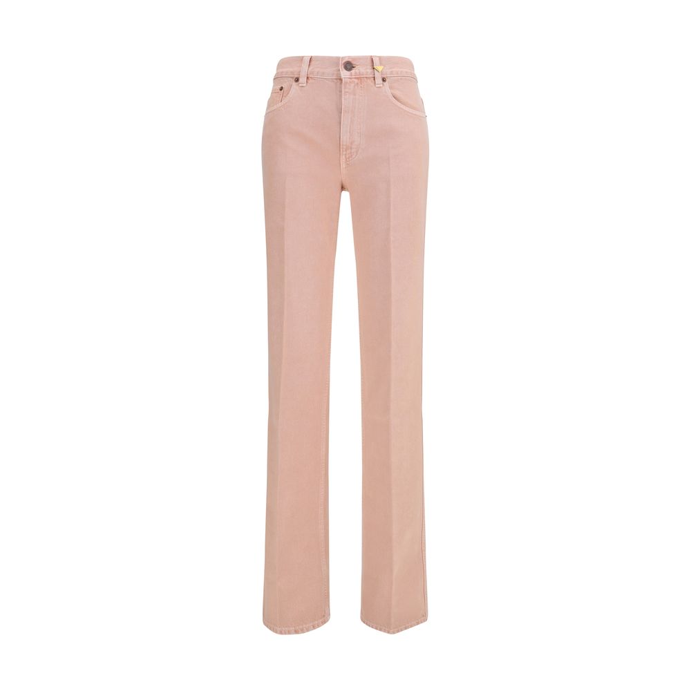 Straight-Leg Jeans In Denim