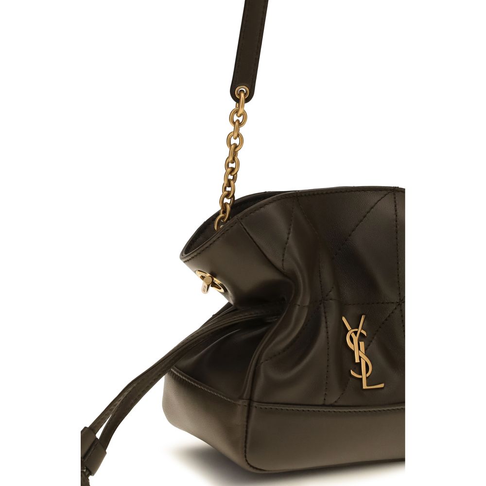 Jamie Mini Leather Clutch Bag