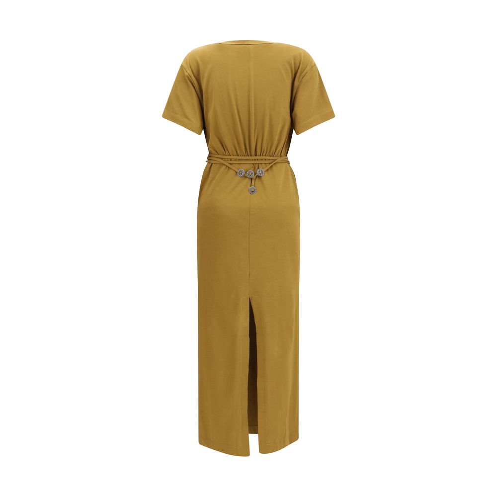 Midi Dress With A Cut-Out Detailing