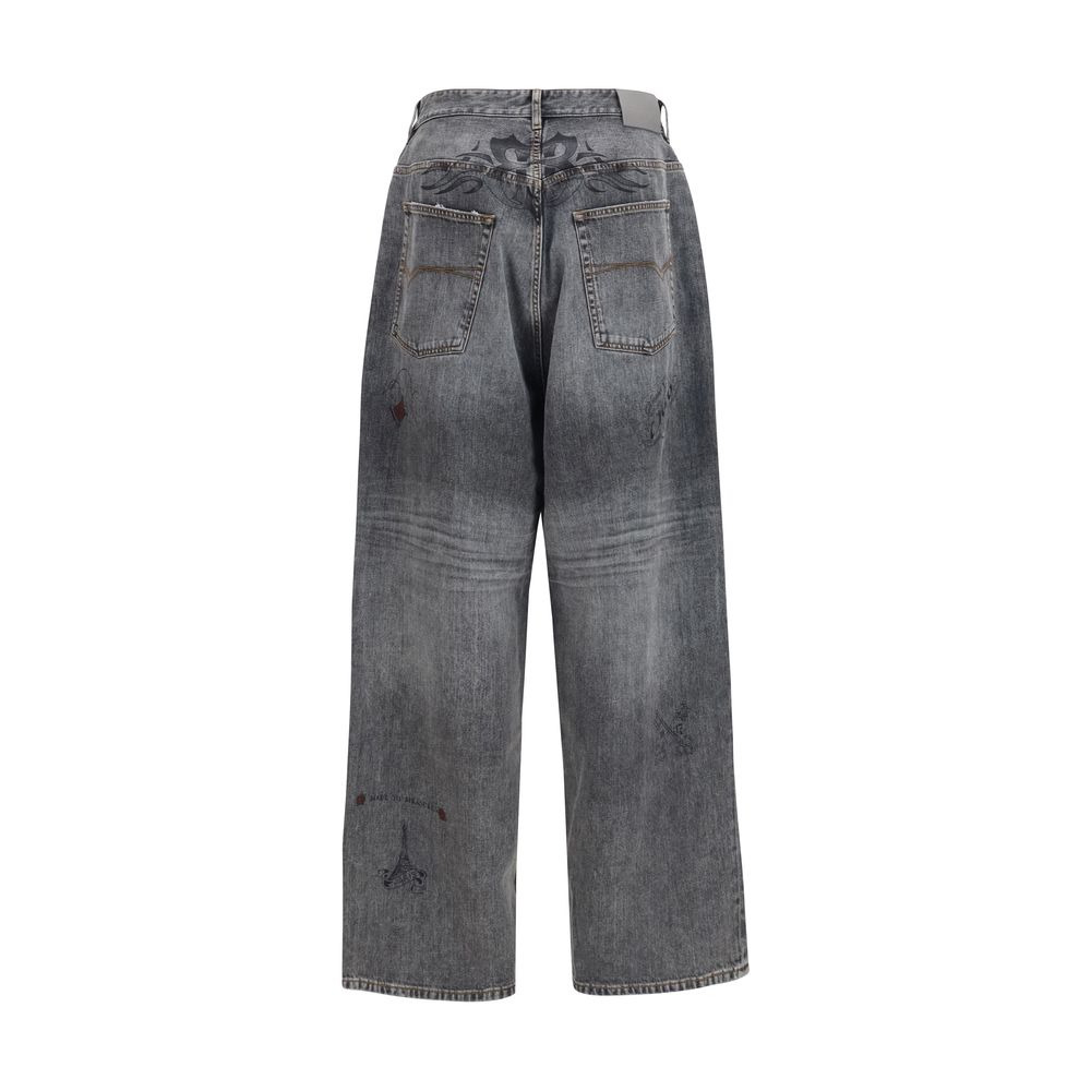 Tattoo Baggy Pants