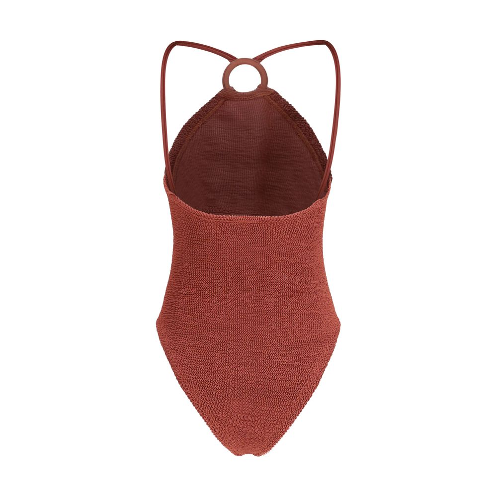 Jasmine Swimsuit With Tonal Hoop