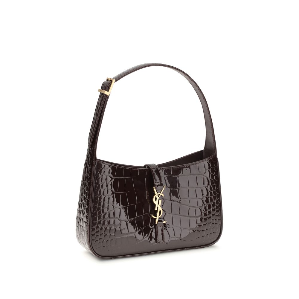 Shoulder Bag 5 À 7 In Vernice Goffrata Coccodrillo