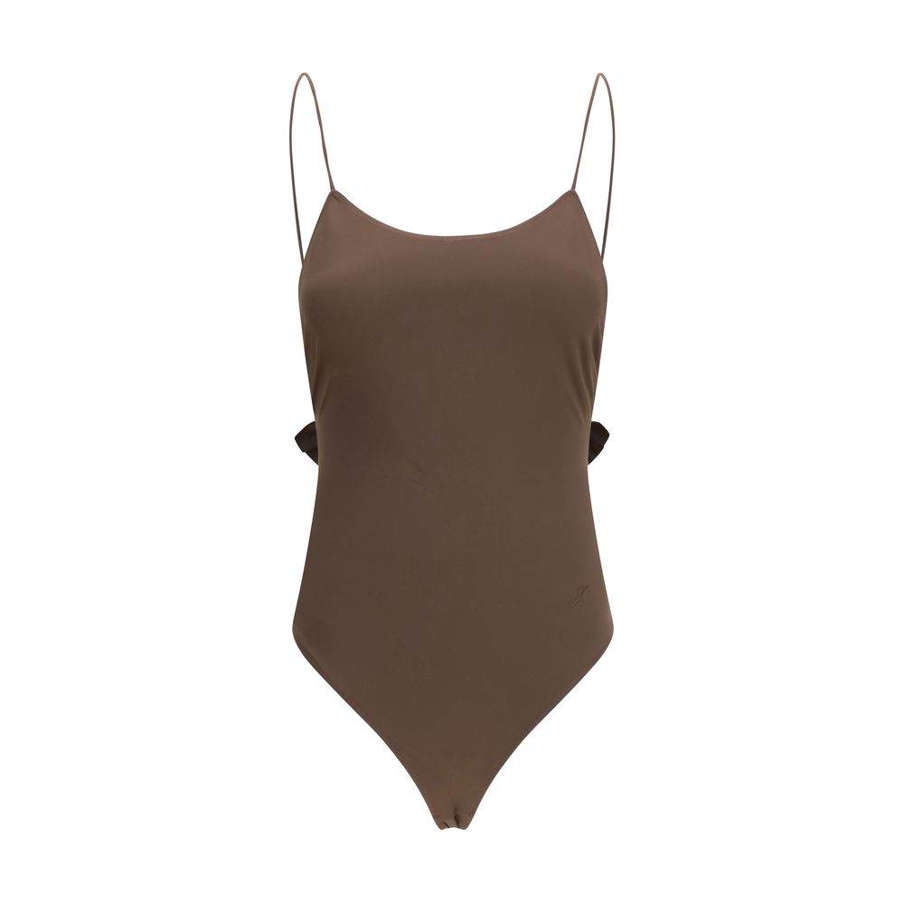 Cabana One-Piece Swimsuit With Ruffles