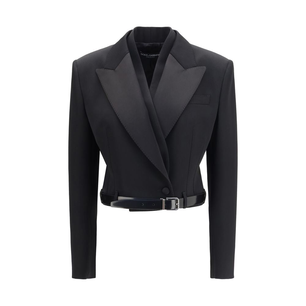 Sicilia Double-Breasted Wool Gabardine Jacket