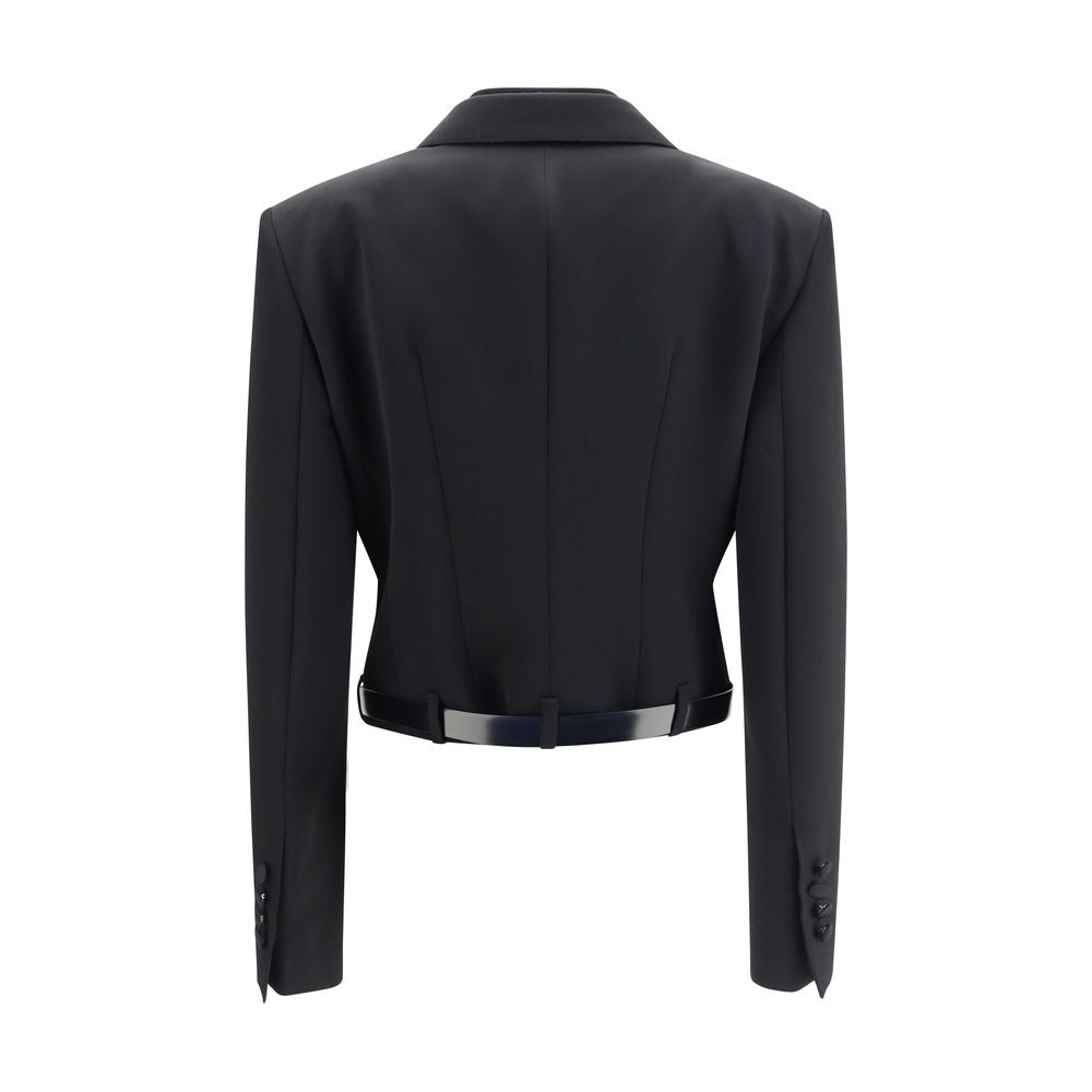 Sicilia Double-Breasted Wool Gabardine Jacket
