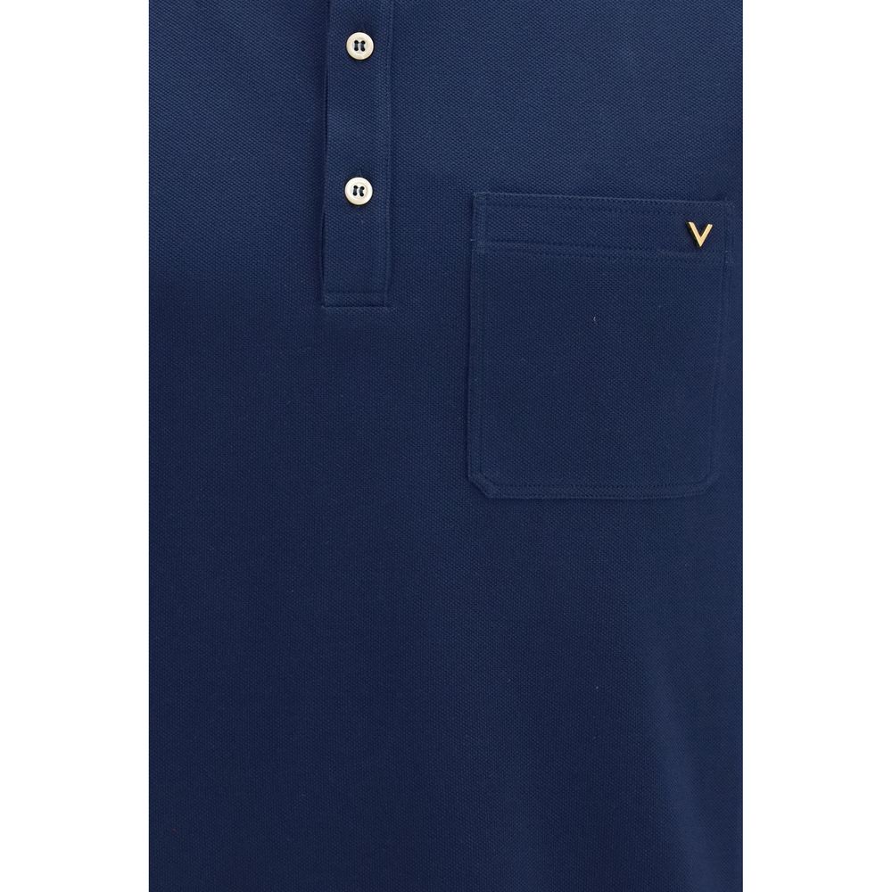 Cotton Piqué Polo With Vlogo
