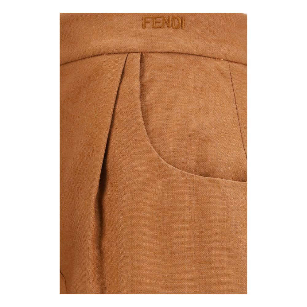 Cotton And Linen Balloon Pants