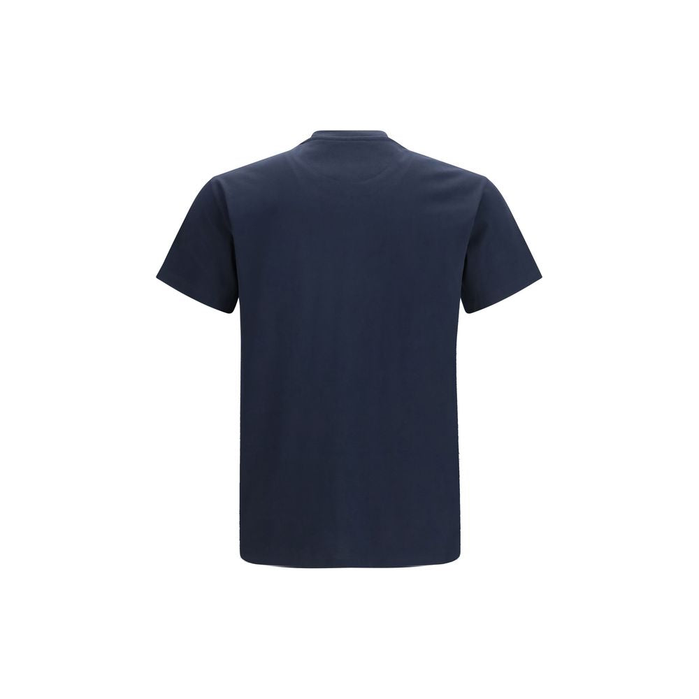 Cotton T-Shirt With Asymmetric Logo
