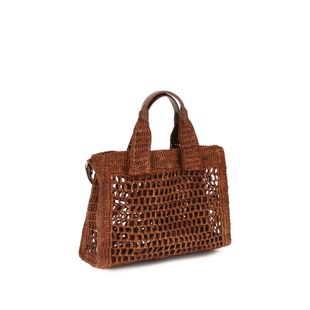 Small Summer Banana East-West Tote Bag