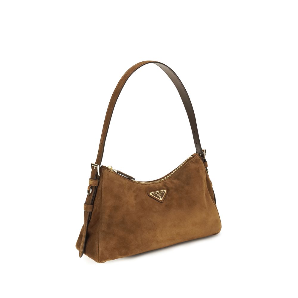 Aimée Suede Shoulder Bag