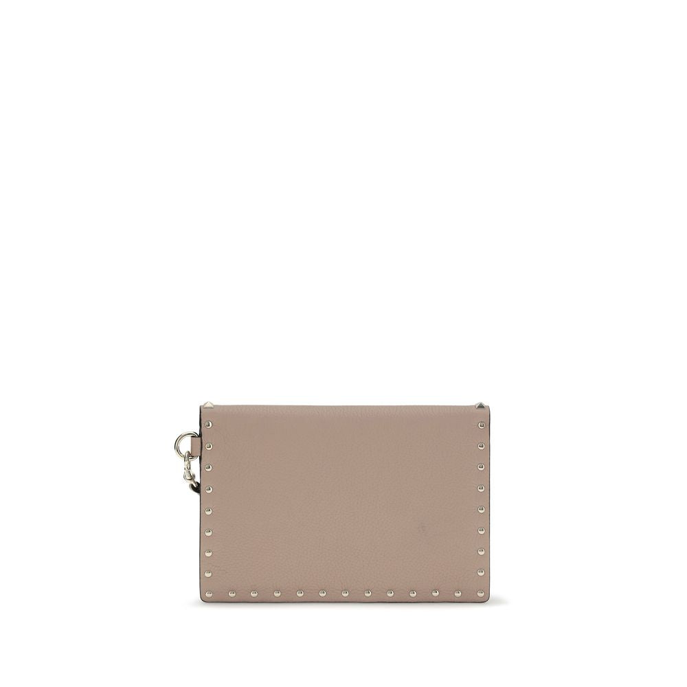 Rockstud Pouch In Leather