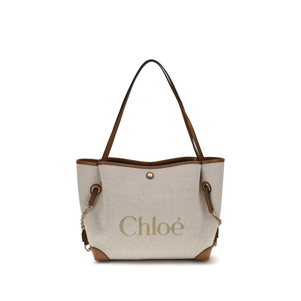 Clover Tote Bag In Canvas