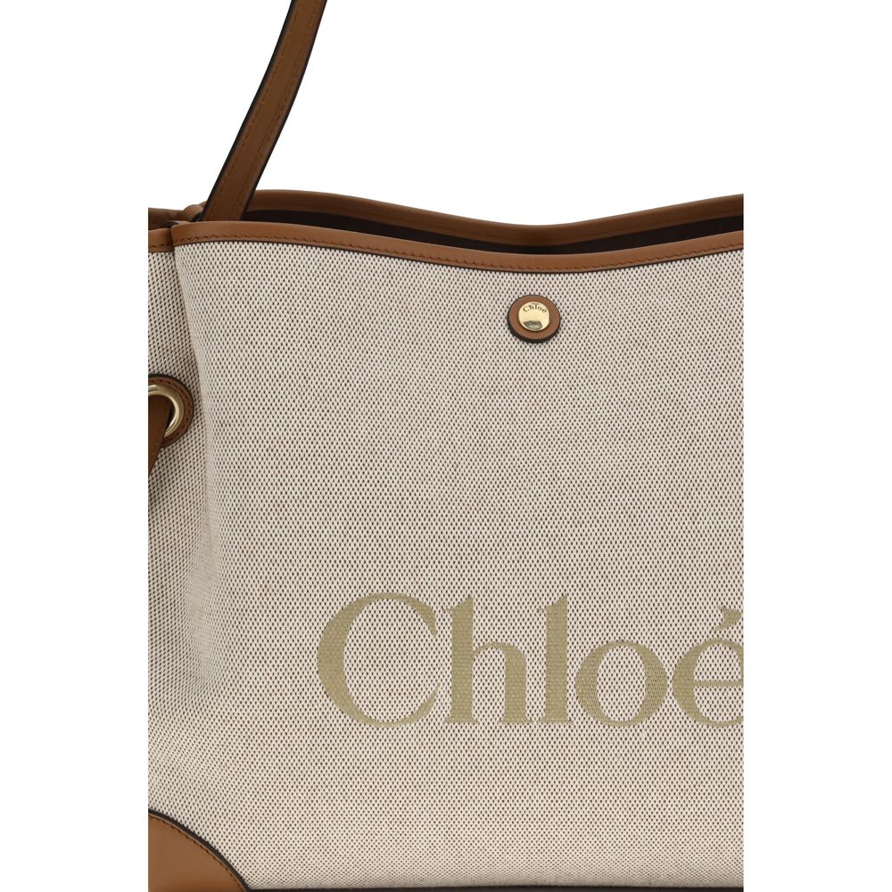 Clover Tote Bag In Canvas