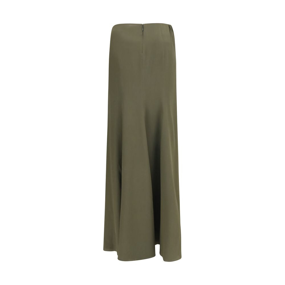 Draped Long Skirt