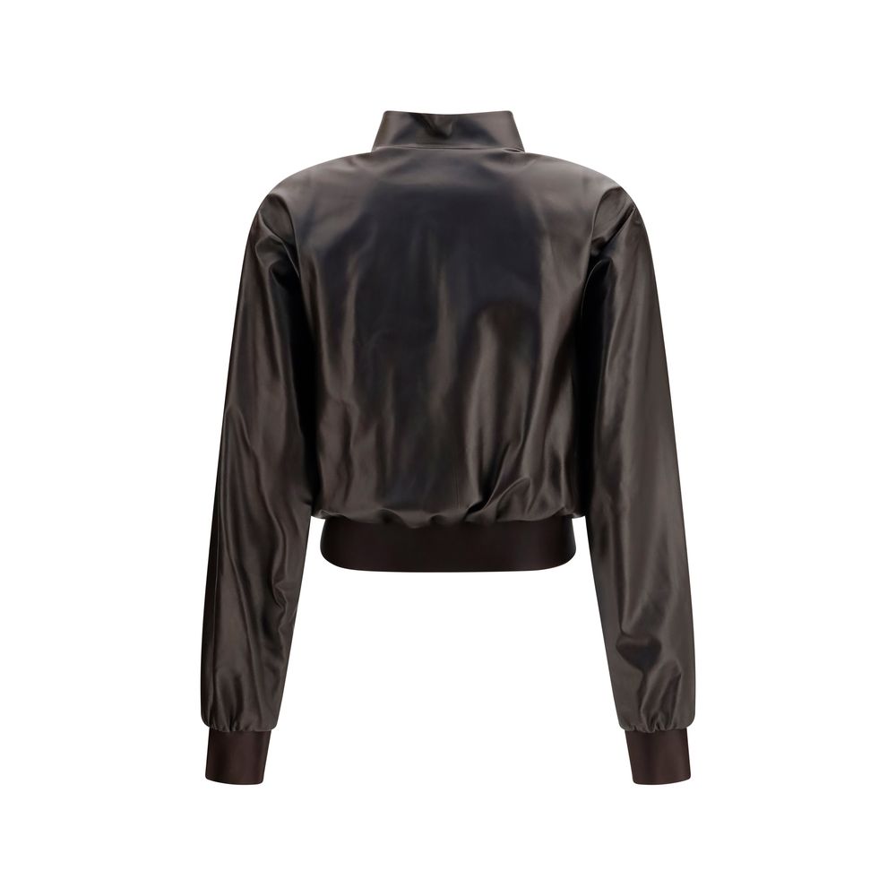 Soft Nappa Bomber Jacket