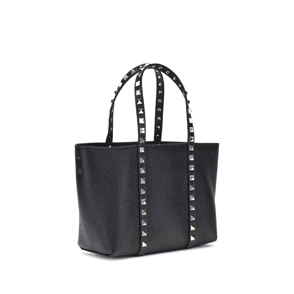 Black Calf Leather Bos Taurus Tote Bag