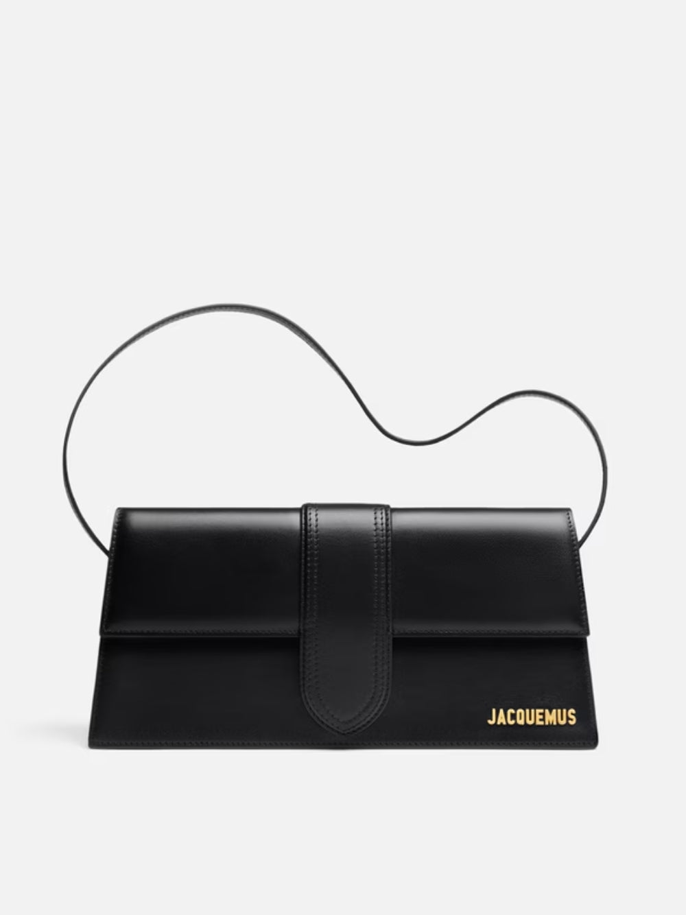 Black leather Le Bambino Crossbody Bag