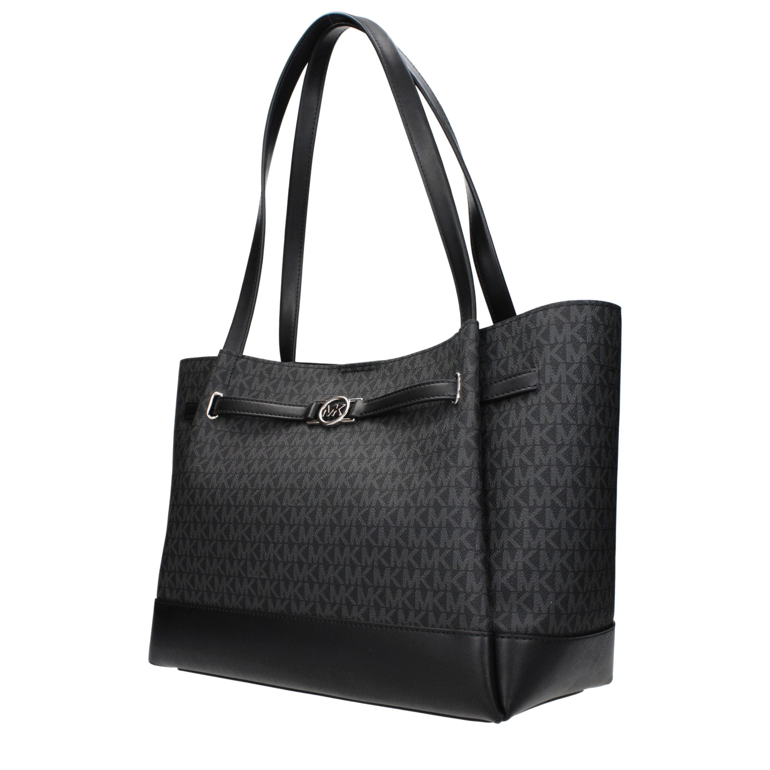 Black Fabric Tote Bag