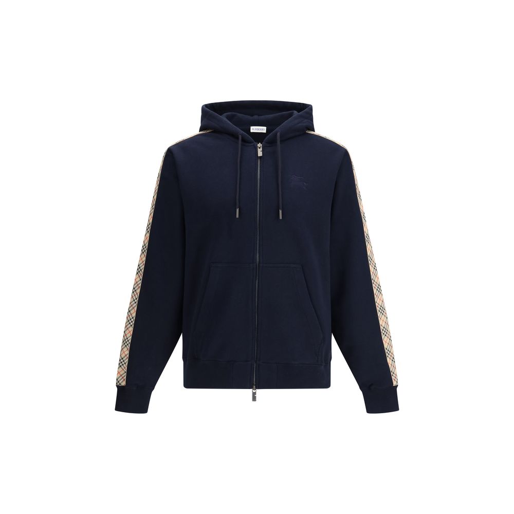 Blue Cotton Hoodie