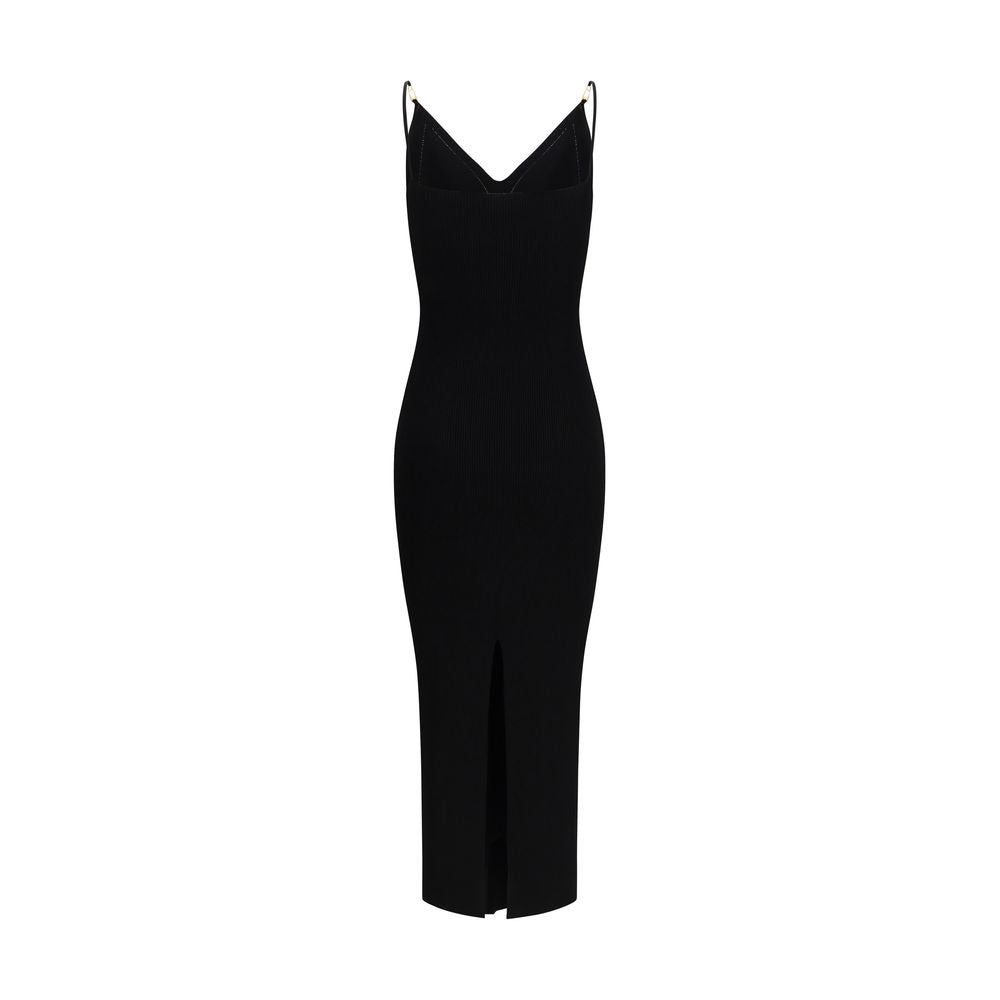 Safety Pin Slip Midi Dress